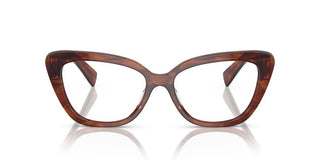 Miu Miu VMU 05VV women Havana Squared Eyeglasses