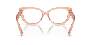 Miu Miu VMU 05VV women Pink Squared Eyeglasses