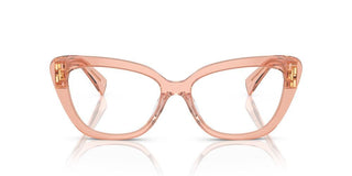 Miu Miu VMU 05VV women Pink Squared Eyeglasses