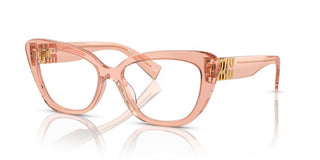 Miu Miu VMU 05VV women Pink Squared Eyeglasses