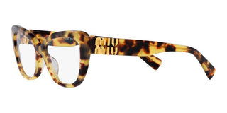 Miu Miu VMU 05VV women Havana Squared Eyeglasses