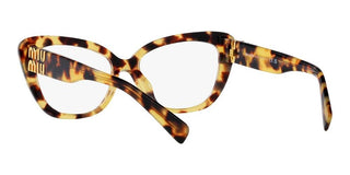 Miu Miu VMU 05VV women Havana Squared Eyeglasses