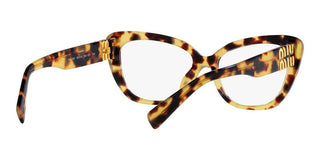 Miu Miu VMU 05VV women Havana Squared Eyeglasses