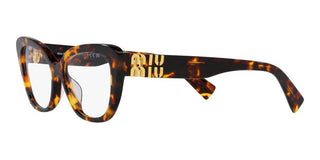 Miu Miu VMU 05VV women Havana Squared Eyeglasses