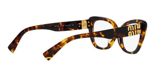 Miu Miu VMU 05VV women Havana Squared Eyeglasses