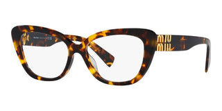 Miu Miu VMU 05VV women Havana Squared Eyeglasses