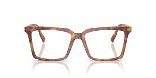 Miu Miu VMU 08XV women Havana Squared Eyeglasses