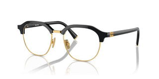 Miu Miu VMU 10XV women Black Round Eyeglasses