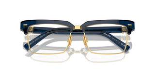 Miu Miu VMU 11XV women Blue Squared Eyeglasses