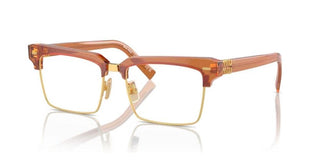 Miu Miu VMU 11XV women Brown Squared Eyeglasses