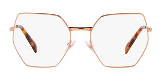 Miu Miu VMU 50VV women Rose gold Geometric Eyeglasses