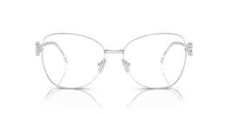 Miu Miu VMU 50XV women Silver Geometric Eyeglasses