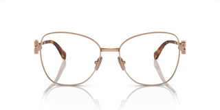 Miu Miu VMU 50XV women Rose gold Geometric Eyeglasses