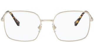 Miu Miu VMU 51T women Gold Geometric Eyeglasses