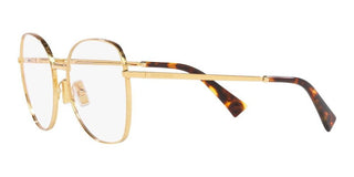 Miu Miu VMU 52VV women Gold Squared Eyeglasses