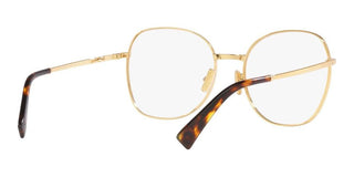 Miu Miu VMU 52VV women Gold Squared Eyeglasses