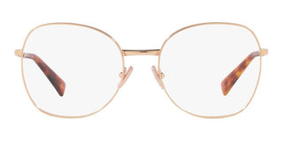 Miu Miu VMU 52VV women Rose gold Squared Eyeglasses