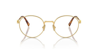 Miu Miu VMU 52XV women Gold Round Eyeglasses