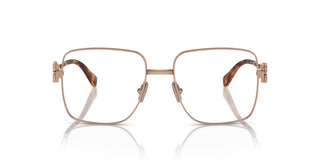 Miu Miu VMU 51XV women Rose gold Squared Eyeglasses