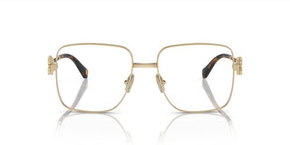 Miu Miu VMU 51XV women Gold Squared Eyeglasses