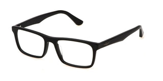 Police VPLN16 unisex Black Squared Eyeglasses