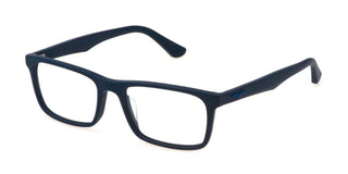 Police VPLN16 unisex Blue Squared Eyeglasses