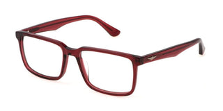 Police VPLN17 unisex Red Squared Eyeglasses