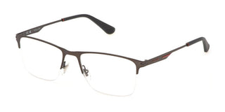 Police VPLN18 unisex Ruthenium Geometric Eyeglasses