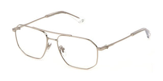 Police VPLN22 unisex Silver Geometric Eyeglasses