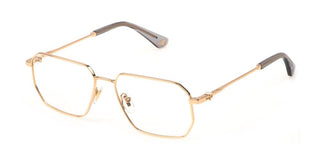 Police VPLN23 unisex Rose gold Squared Eyeglasses