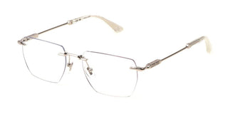 Police VPLN27 unisex Silver Squared Eyeglasses