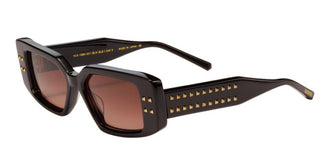 Valentino V - CINQUE unisex Black Cat Eye Sunglasses