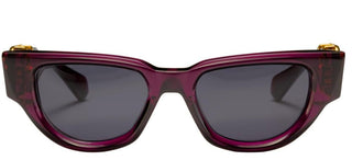 Valentino V - DUE women Violet Cat Eye Sunglasses