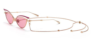 Valentino V - GLASSLINER women Rose gold Cat Eye Sunglasses