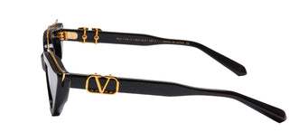 Valentino V - GOLDCUT - II women Black Cat Eye Sunglasses