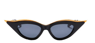 Valentino V - GOLDCUT - II women Black Cat Eye Sunglasses