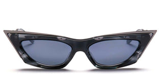 Valentino V - GOLDCUT - I women Black Cat Eye Sunglasses