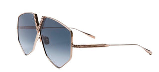 Valentino V - HEXAGON unisex Gold Geometric Sunglasses