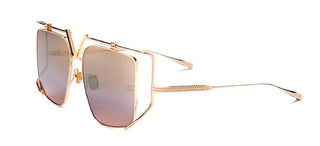 Valentino V - LIGHT unisex Gold Geometric Sunglasses