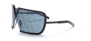 Valentino V - ROMASK unisex Black Shield Sunglasses