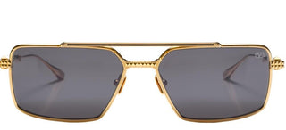 Valentino V - SEI unisex Gold Visor Sunglasses