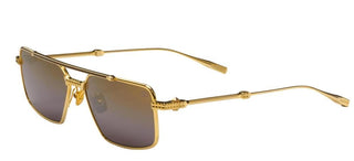 Valentino V - SEI unisex Gold Visor Sunglasses