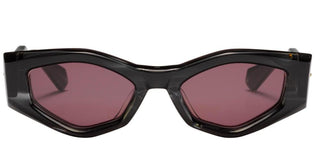 Valentino V - TRE unisex Black Cat Eye Sunglasses