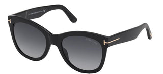 Tom Ford WALLACE FT 0870 women Black Geometric Sunglasses