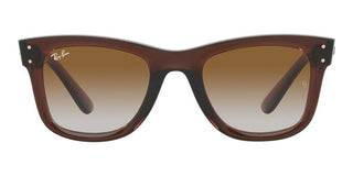 Ray-Ban WAYFARER REVERSE R0502S unisex Brown Squared Sunglasses