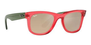 Ray-Ban WAYFARER REVERSE R0502S unisex Red Squared Sunglasses