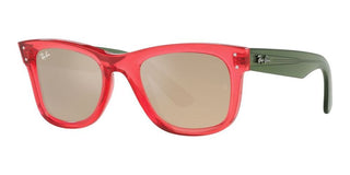 Ray-Ban WAYFARER REVERSE R0502S unisex Red Squared Sunglasses