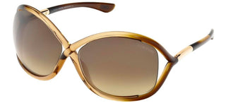 Tom Ford WHITNEY FT 0009 women Brown Geometric Sunglasses