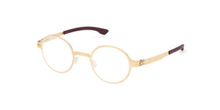 ic!berlin WILHELM IC5069 unisex Gold Round Eyeglasses