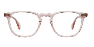 Garrett Leight WILSHIRE unisex Pink Squared Eyeglasses